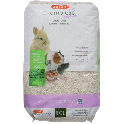 Litière végétale naturelle Chambiose (100 litres)