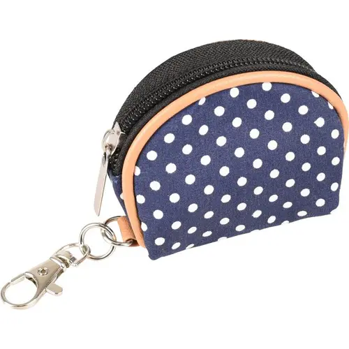 Adapté à vos extérieurs：Distributeur de sacs à déjection coloris bleu en tissu Flamingo