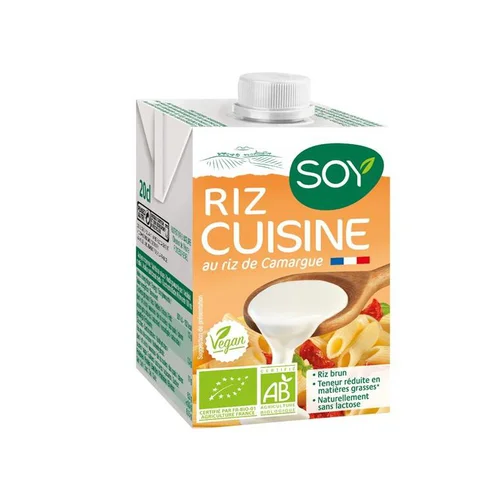 Confort au jardin：Riz cuisine bio Soy - 20 cl