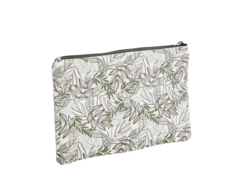 Pratique pour le jardin：Pochette en tissu à motifs marron et gris Safeco Wanda - 30 x 20 cm