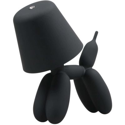 Lampe à poser led Balloon dog 16 x 10 x 18 cm (Noir)
