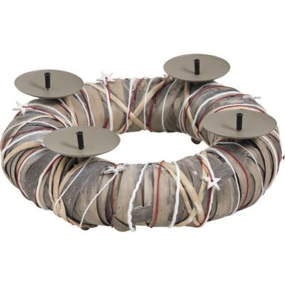Couronne bougies centre de table