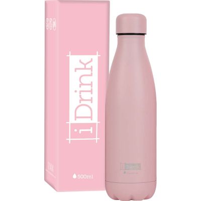 Bouteille isotherme colorée 500 ml (Rose)