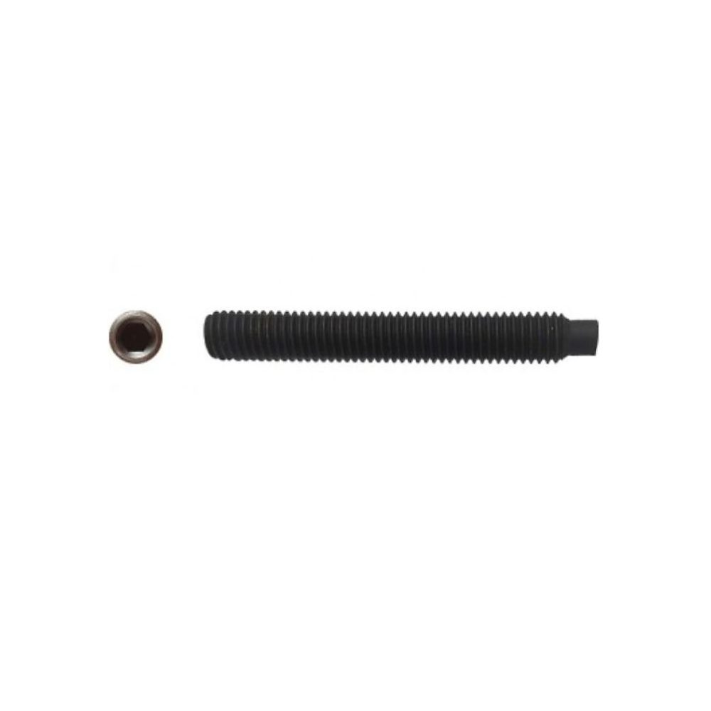 100 Vis Sans Tête 6 Pans Creux à Bout Téton STHC 8 × 60 mm – DIN 915, 45H, Brut, D, Work