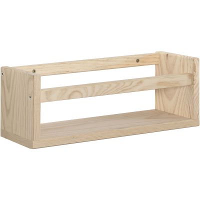 Étagère avec barre centrale en pin Kit Line (40 cm)