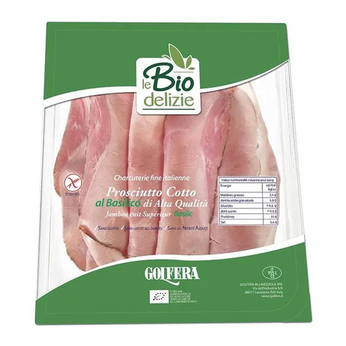 Pour aménager le jardin：Jambon cuit basilic - 100 gr