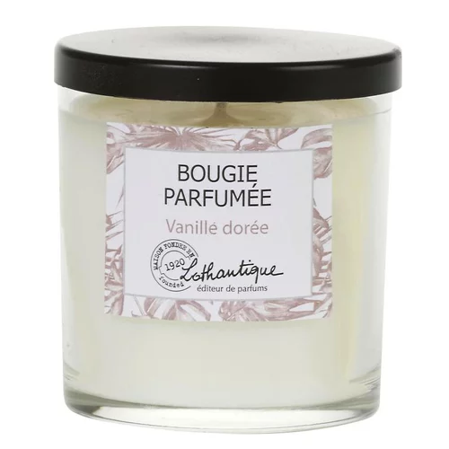 Le pratique au jardin:Bougie à la Vanille Dorée - 160 gr