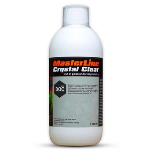 Pour tous jardins：Clarifiant d'eau aquarium, rendu cristallin MASTERLINE - modèle Crystal Clear, 500ml
