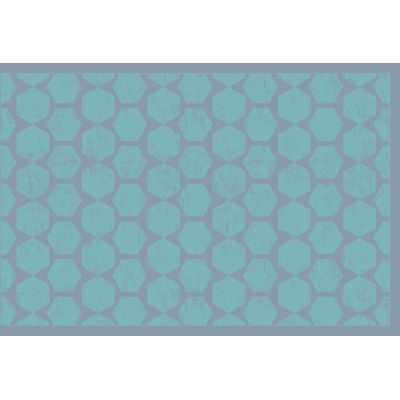 Tapis en vinyle motifs scandinaves (90 x 60 cm)