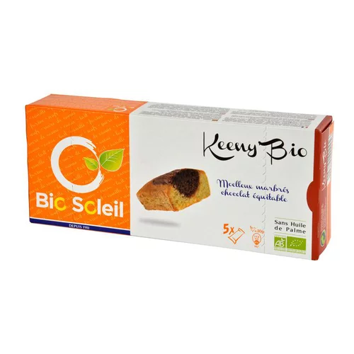 Extérieur facile：Keeny’bio marbré au chocolat équitable 150 g