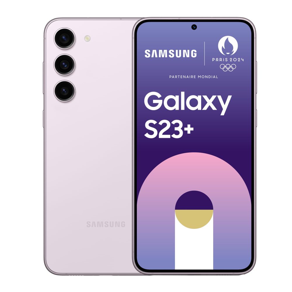 Samsung Galaxy S23+ Smartphone avec Galaxy AI 128GB Lavande – Matériel de jardin