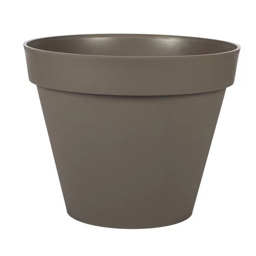 Jardin en pratique:Pot Toscane Taupe Ø.40 x H32 cm