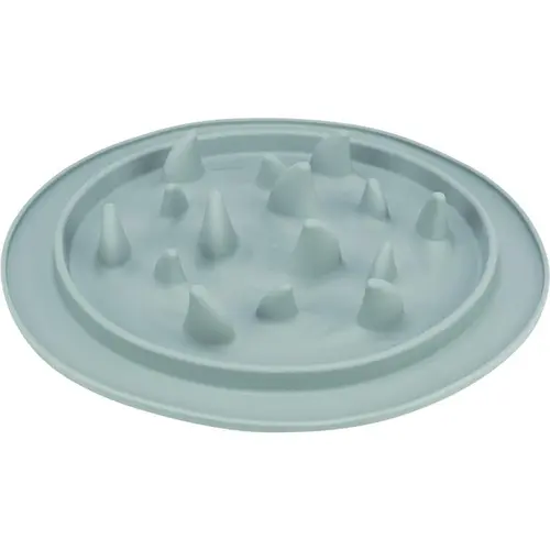 Jardin & loisirs:Gamelle anti-glouton pour chien coloris bleu Trixie Slow Feeding - Ø 24 cm