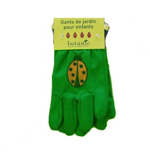 Maison & jardin:Gants enfant coccinelle vert clair