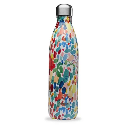 Style jardin:Bouteille Arty bleu isotherme Qwetch -750 ml