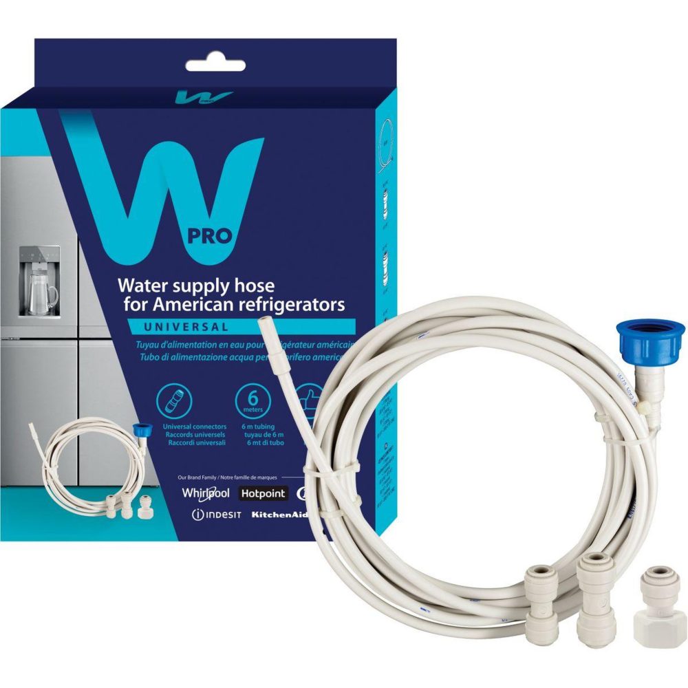 WPRO Tuyau d'alimentation d'eau refrigérateur américain ukt002