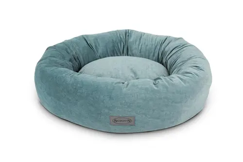 Une solution adaptée à l’extérieur:Corbeille pour chien coloris vert Scruffs Oslo Donut – Taille XL