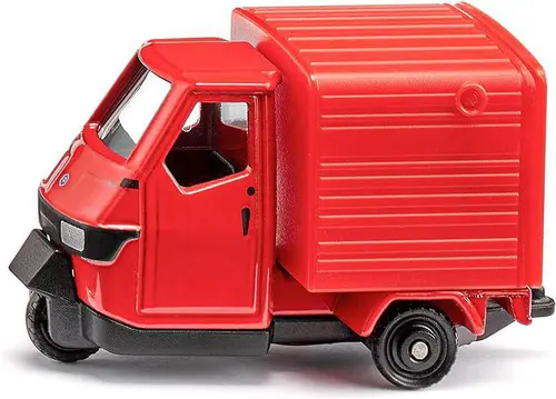 Pour un extérieur agréable：Voiture pour enfant Piaggio APE coloris rouge Blister Siku
