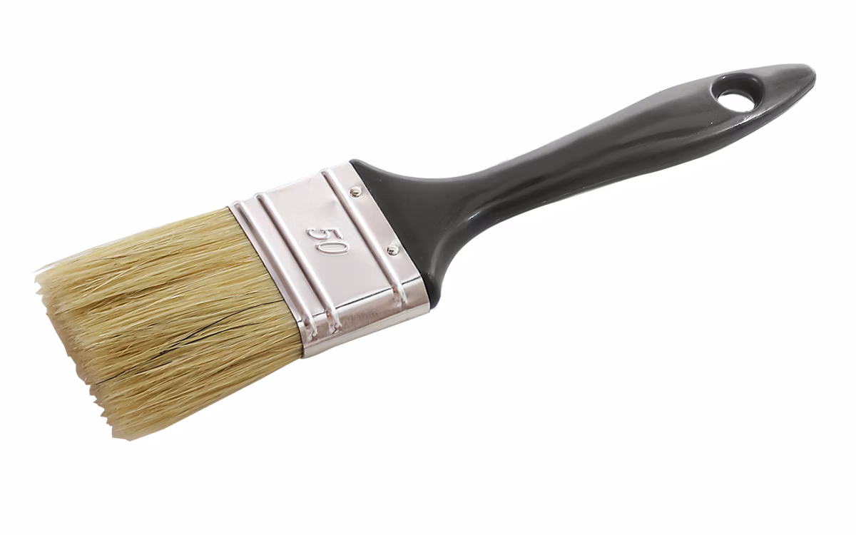 Brosse plate universelle taille 50 – sortie fibres 50 mm, épaisseur 15 mm, 2308050
