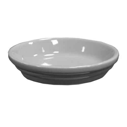 Style au jardin:Soucoupe gris clair pour pot horticole – Ø 24 cm x H3,5 cm