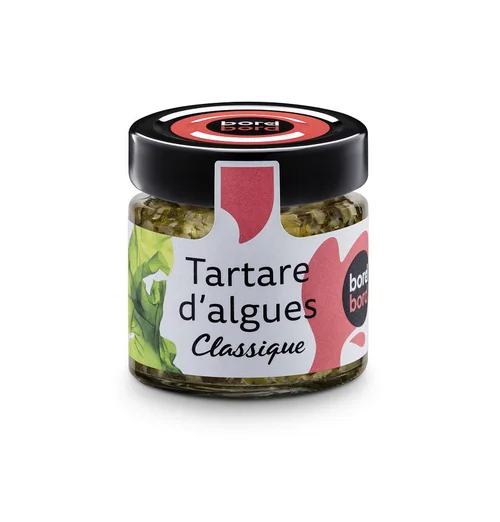 Pour un extérieur plus pratique:Tartare d'algues classique bio Bord à bord - 100 g