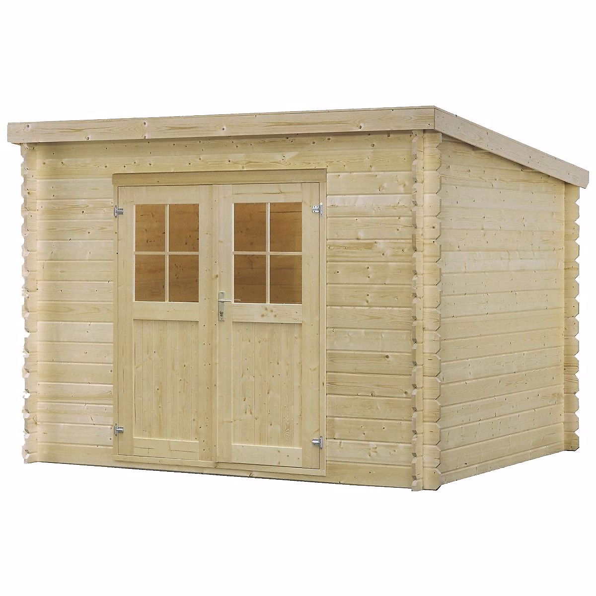 Abri de jardin mono-pente en bois Morvan – Réf. KSUFZAEWN0190322111