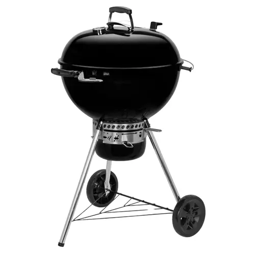 Pour votre extérieur:Barbecue charbon Master-Touch GBS SE E-5755 coloris noir en acier émaillé Weber - 100 x 76 x 65 cm