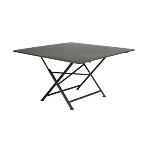 Pour profiter dehors:Table pliante carrée coloris romarin Cargo Fermob - 120 x 120 cm