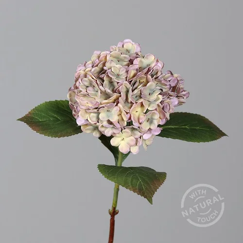 Mieux au jardin:Fleur artificielle Hortensia mauve – 52 cm