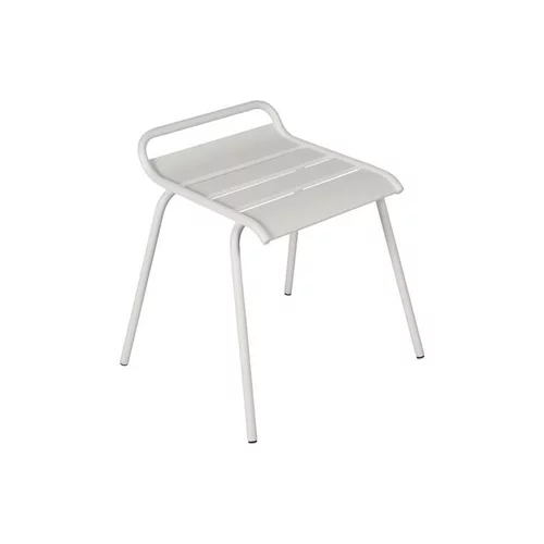 Espace vert sélection：Tabouret coloris gris en acier Monceau Fermob
