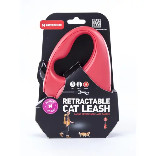 Équipement extérieur：Laisse rétractable So Cat rouge - taille S