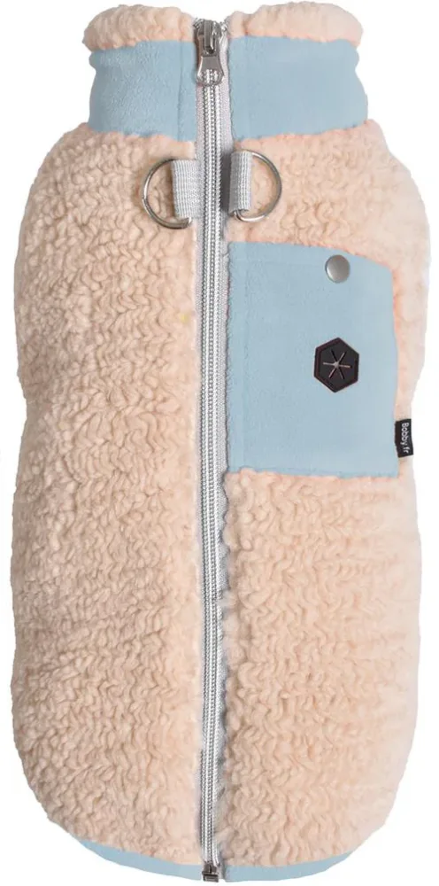 Une sélection pensée pour le jardin：Pull pour chien coloris bleu Bobby Alpaga - Taille 36M