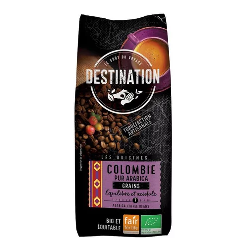 Tendance au jardin:Café Colombie pur arabica bio FFL en grains 1kg