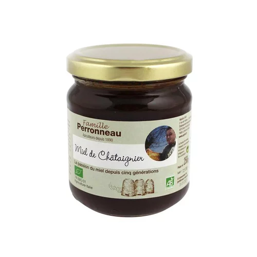 À découvrir pour l’extérieur：Miel de châtaigner bio en pot de 250 g
