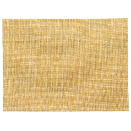 Spécial jardin:Set de table Winkler Panama coloris jaune curry - 45 x 33 cm