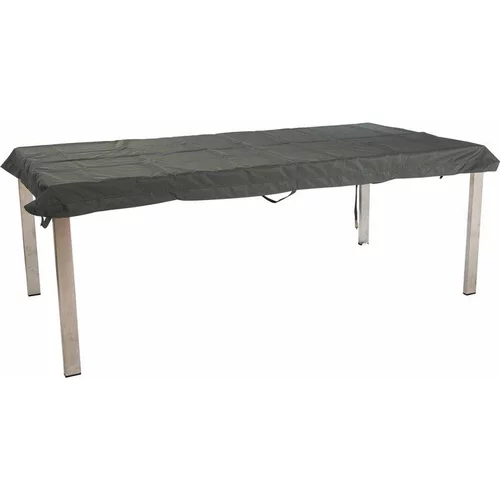Jardin & idées:Housse pour plateau rectangulaire coloris gris en coton polyester - 160 x 90 cm