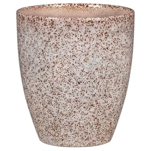 Conçu pour vos extérieurs：Vase Orchidée Roccia coloris multicolore en céramique - Ø 13 cm