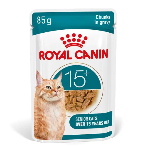 Qualité pour le jardin:Aliment humide pour chat Royal Feline Ageing 15+ sauce - 12 x 85 g