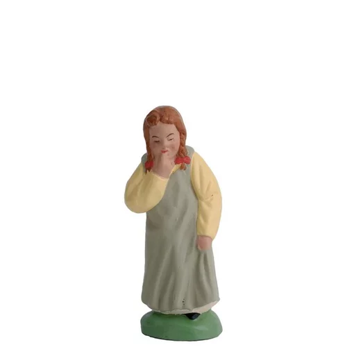 Jardin quotidien：Ecolière santons Escoffier - H 5 cm