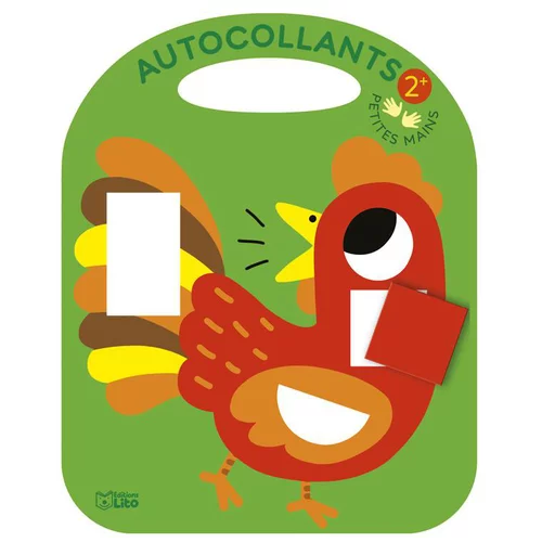 Tendance au jardin：Livre autocollants "Le ferme", Ed LITO