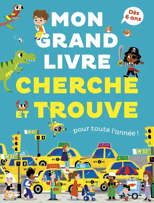 Jardin chez vous：Livre jeu "Cherche et trouve pour toute l’année ! 6-8 ans" aux Éditions LITO