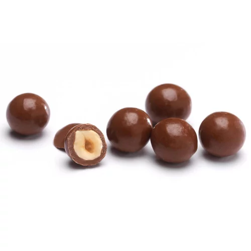 Pour plus de praticité à l’extérieur：Noisettes enrobées de chocolat au lait - Prix au kilo