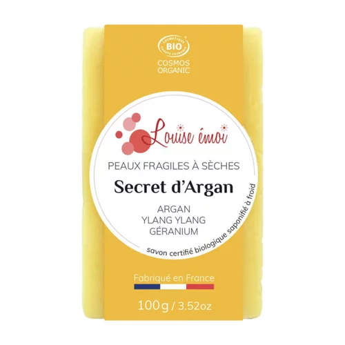 Jardin à aménager：Savon solide "Secret d'argan" huile d'argan et ylang ylang - 100g