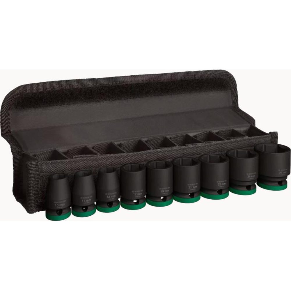 BOSCH Set 9 douilles Impact 1 2'' PRO M10 11 13 17 19 21 22 24 27 BOSCH 2608003038 – Matériel de jardin