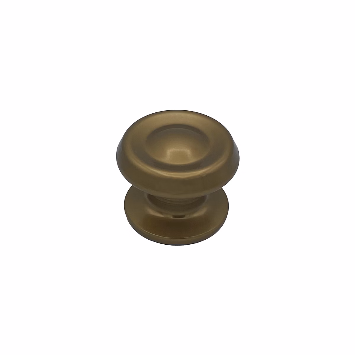 Bouton tirant de porte fixe D80 mm en aluminium Bronze poli – breveté | boutons | lot de 6