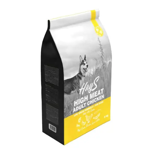 Pour vos aménagements extérieurs：Croquette pour chien adulte au poulet Hays High Meat - 3 kg