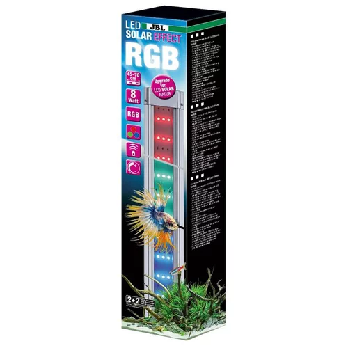 Les indispensables du jardin:Rampe d’éclairage led effect grise de 8 w de 438 mm