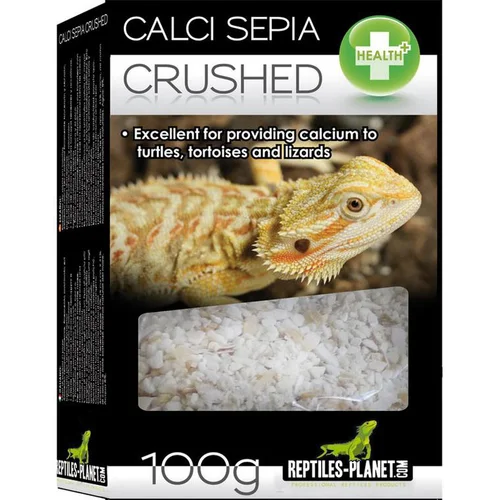 Jardin & maison：Os de seiche broyé pour tortue, lézard, rongeur et oiseau Reptile Planet Calci Sepia Crushed - 100 g