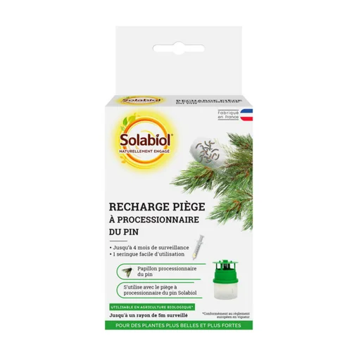 Jardin et pratique:Recharge pour piège à processionnaire du pin Solabiol - 1 seringue