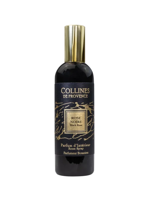 Jardin en pratique:Parfum d’intérieur noir Collines de Provence Fleurs & Écorces rose noire - 100 ml